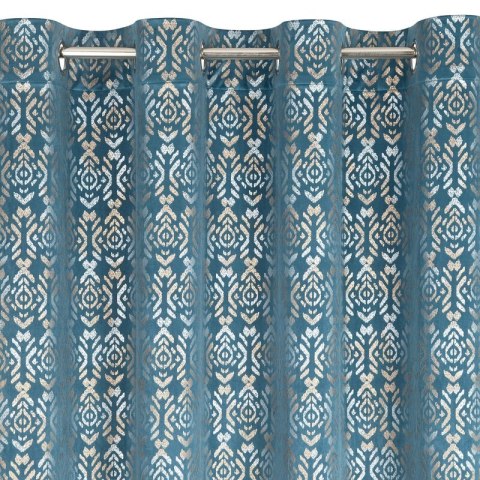 ZASŁONA GOTOWA LAURA 140 X 250 CM NIEBIESKI ZASŁONA GOTOWA LAURA 140 X 250 CM NIEBIESKI