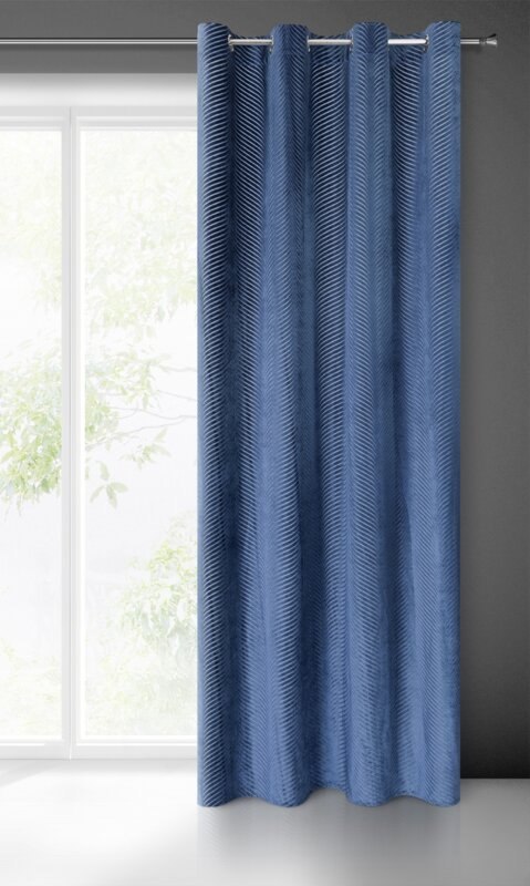 ZASŁONA GOTOWA LUSSI 140 X 250 CM GRANATOWY ZASŁONA GOTOWA LUSSI 140 X 250 CM GRANATOWY