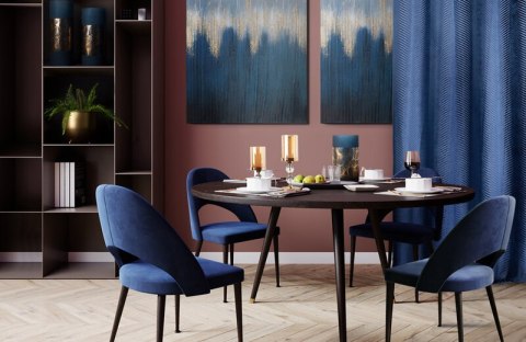 ZASŁONA GOTOWA LUSSI 140 X 250 CM GRANATOWY ZASŁONA GOTOWA LUSSI 140 X 250 CM GRANATOWY