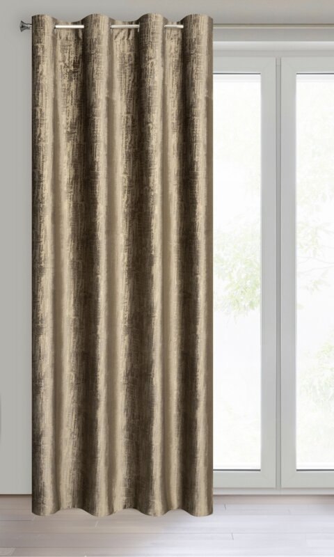 ZASŁONA GOTOWA MARSALA 140 X 250 CM BRĄZOWY ZASŁONA GOTOWA MARSALA 140 X 250 CM BRĄZOWY