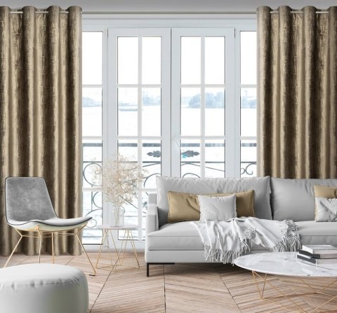 ZASŁONA GOTOWA MARSALA 140 X 250 CM BRĄZOWY ZASŁONA GOTOWA MARSALA 140 X 250 CM BRĄZOWY