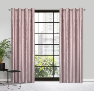 ZASŁONA GOTOWA MARSALA 140 X 250 CM RÓŻOWY