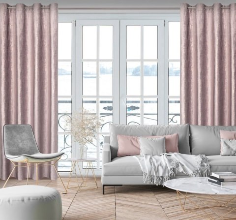 ZASŁONA GOTOWA MARSALA 140 X 250 CM RÓŻOWY ZASŁONA GOTOWA MARSALA 140 X 250 CM RÓŻOWY