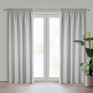 ZASŁONA GOTOWA RITA NA TAŚMIE 140 X 270 CM SREBRNY