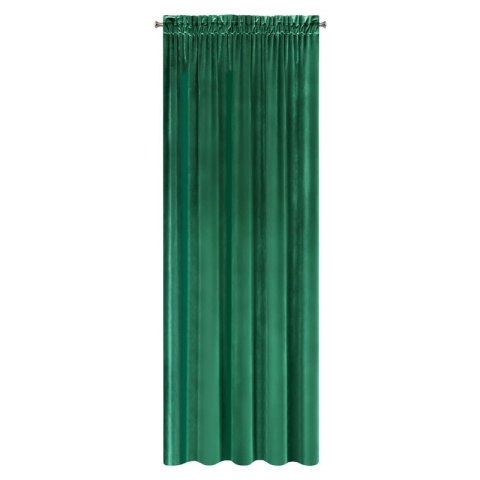 ZASŁONA GOTOWA SAMANTA NA TAŚMIE 140 X 300 CM ZIELONY ZASŁONA GOTOWA SAMANTA NA TAŚMIE 140 X 300 CM ZIELONY