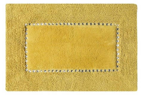 DYWANIK ŁAZIENKOWY CHIC 50 X 70 CM MUSZTARDOWY DYWANIK ŁAZIENKOWY CHIC 50 X 70 CM MUSZTARDOWY