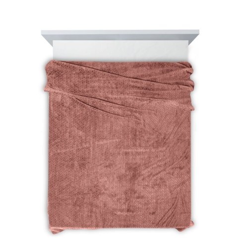 KOC D91 CINDY 170 X 210 CM PUDROWY RÓŻ KOC D91 CINDY 170 X 210 CM PUDROWY RÓŻ