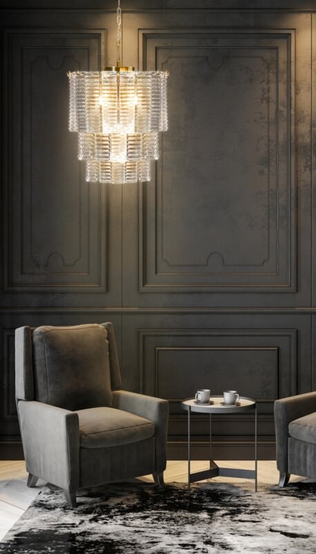 LAMPA DALIA (03) FI 42 X 50 CM ZŁOTY LAMPA DALIA (03) FI 42 X 50 CM ZŁOTY