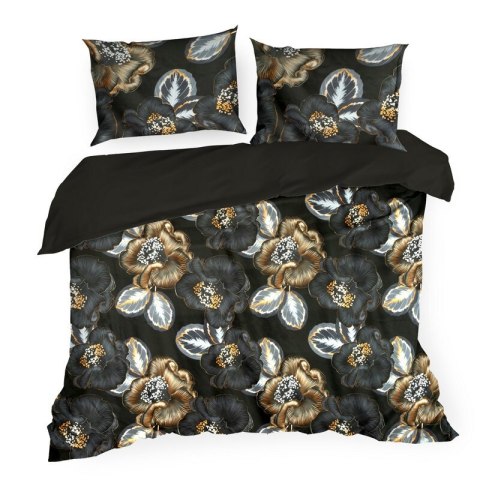 POŚCIEL LC/PEONIA2/POS 160X200 MAKOSATYNA