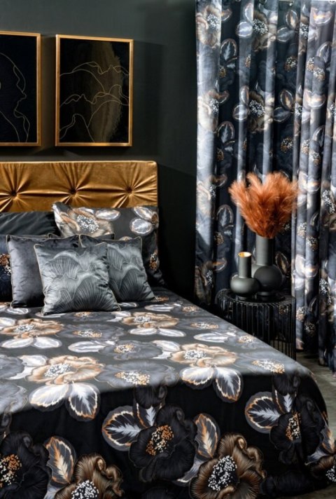 POŚCIEL LC/PEONIA2/POS 160X200 MAKOSATYNA