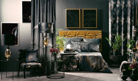 POŚCIEL LC/PEONIA2/POS 160X200 MAKOSATYNA