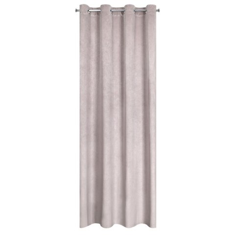 ZASŁONA GOTOWA LILI 140 X 250 CM PUDROWY RÓŻ