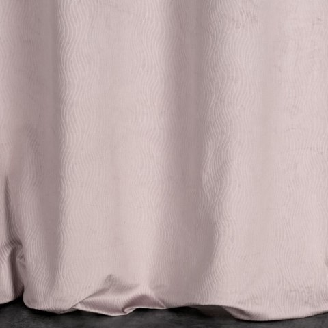 ZASŁONA GOTOWA LILI 140 X 250 CM PUDROWY RÓŻ