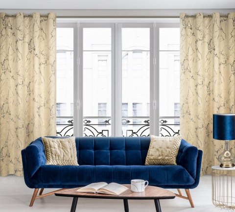 ZASŁONA GOTOWA WERA 140 X 250 CM KREMOWY ZASŁONA GOTOWA WERA 140 X 250 CM KREMOWY