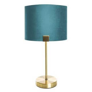 LAMPA DEKORACYJNA EZRA (04) O 27 X 46 CM TURKUSOWY