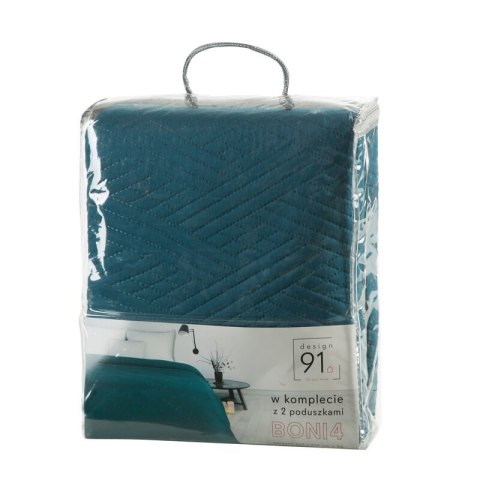NARZUTA D91 KPL 200 X 220 CM CIEMNOTURKUSOWY NARZUTA D91 KPL 200 X 220 CM CIEMNOTURKUSOWY
