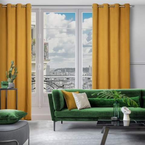 ZASŁONA GOTOWA AMARO 140 X 250 CM MIODOWY ZASŁONA GOTOWA AMARO 140 X 250 CM MIODOWY