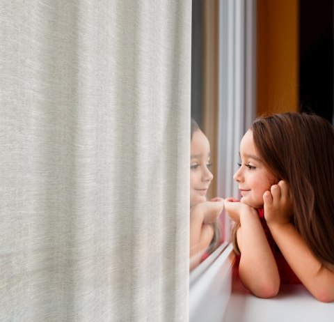 ZASŁONA GOTOWA ANITA 140 X 250 CM NATURALNY ZASŁONA GOTOWA ANITA 140 X 250 CM NATURALNY