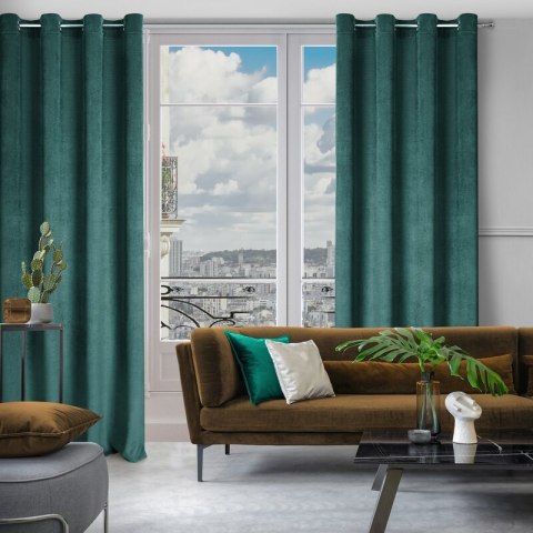 ZASŁONA GOTOWA ELIZA 140 X 250 CM CIEMNOMIĘTOWY ZASŁONA GOTOWA ELIZA 140 X 250 CM CIEMNOMIĘTOWY