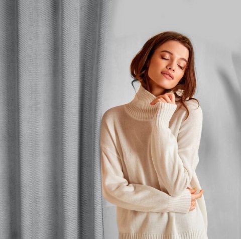 ZASŁONA GOTOWA ELIZA 140 X 250 CM SZARY ZASŁONA GOTOWA ELIZA 140 X 250 CM SZARY