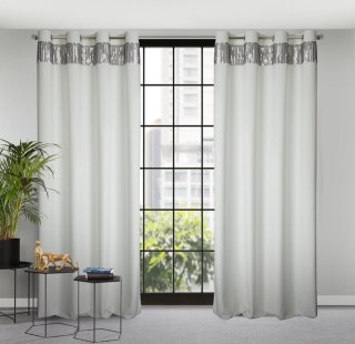 ZASŁONA GOTOWA JASPER 140 X 250 CM BIAŁY