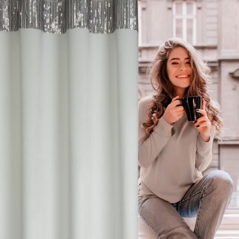 ZASŁONA GOTOWA JASPER 140 X 250 CM BIAŁY ZASŁONA GOTOWA JASPER 140 X 250 CM BIAŁY