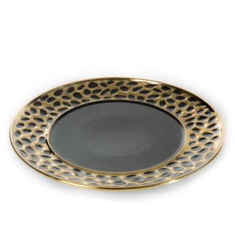 PATERA DEKORACYJNA MADLEN (4) FI 30 X 2 CM CZARNY PATERA DEKORACYJNA MADLEN (4) FI 30 X 2 CM CZARNY