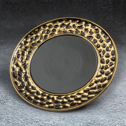 PATERA DEKORACYJNA MADLEN (4) FI 30 X 2 CM CZARNY PATERA DEKORACYJNA MADLEN (4) FI 30 X 2 CM CZARNY