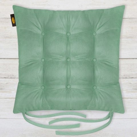 PODUSZKA NA KRZESŁO "ADA" 40 X 40 X 6 CM JASNOTURKUSOWY