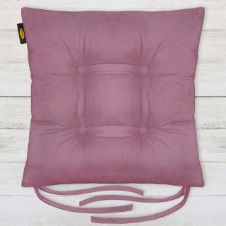 PODUSZKA NA KRZESŁO "ADA" 40 X 40 X 8 CM CIEMNORÓŻOWY