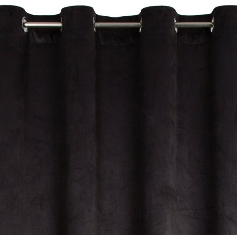 ZASŁONA GOTOWA ANGELINA 140 X 250 CM CZARNY ZASŁONA GOTOWA ANGELINA 140 X 250 CM CZARNY