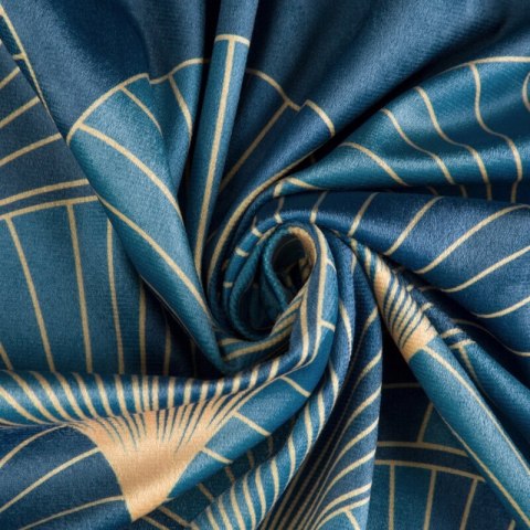 ZASŁONA GOTOWA D91 GINA 140 X 250 CM GRANATOWY ZASŁONA GOTOWA D91 GINA 140 X 250 CM GRANATOWY