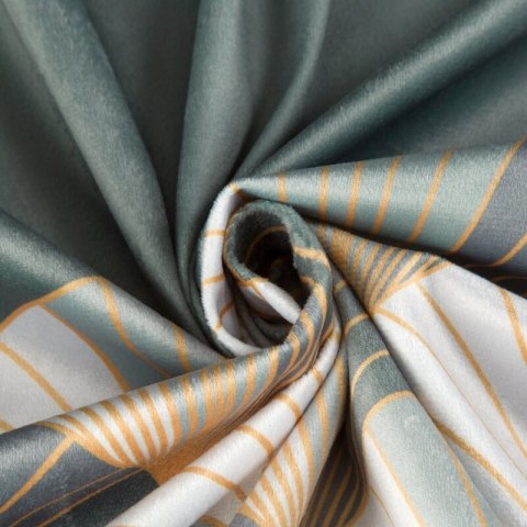 ZASŁONA GOTOWA D91 GINA 140 X 250 CM STALOWY ZASŁONA GOTOWA D91 GINA 140 X 250 CM STALOWY