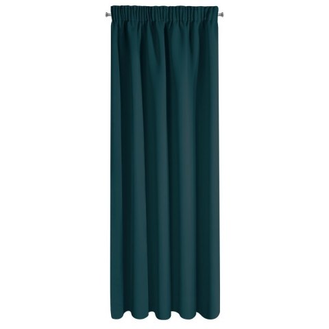 ZASŁONA GOTOWA D91 PARISA NA TAŚMIE 140 X 270 CM CIEMNOTURKUSOWY ZASŁONA GOTOWA D91 PARISA NA TAŚMIE 140 X 270 CM CIEMNOTURKUSOWY