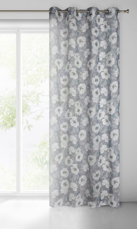 ZASŁONA GOTOWA FABIA 140 X 250 CM POPIELATY