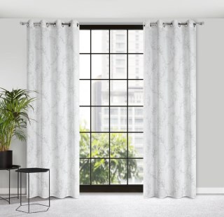 ZASŁONA GOTOWA FIORE 140 X 250 CM BIAŁY