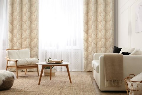 ZASŁONA GOTOWA GOJA 140 X 250 CM KREMOWY ZASŁONA GOTOWA GOJA 140 X 250 CM KREMOWY