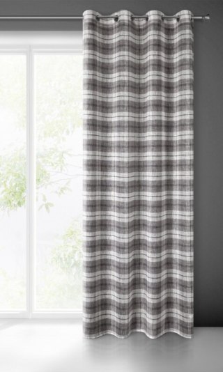 ZASŁONA GOTOWA KELLI 140 X 250 CM SZARY