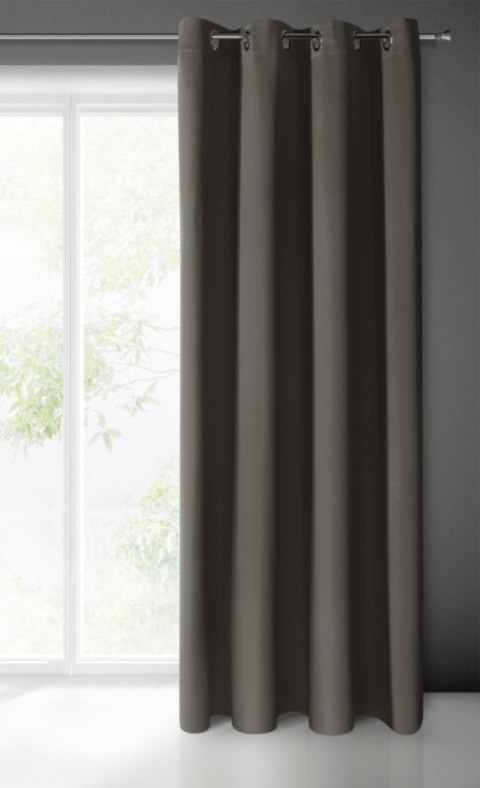ZASŁONA GOTOWA LOGAN 140 X 270 CM GRAFITOWY ZASŁONA GOTOWA LOGAN 140 X 270 CM GRAFITOWY