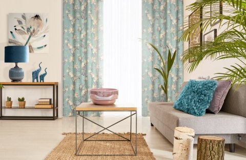 ZASŁONA GOTOWA LUNA 140 X 250 CM MIĘTOWY ZASŁONA GOTOWA LUNA 140 X 250 CM MIĘTOWY