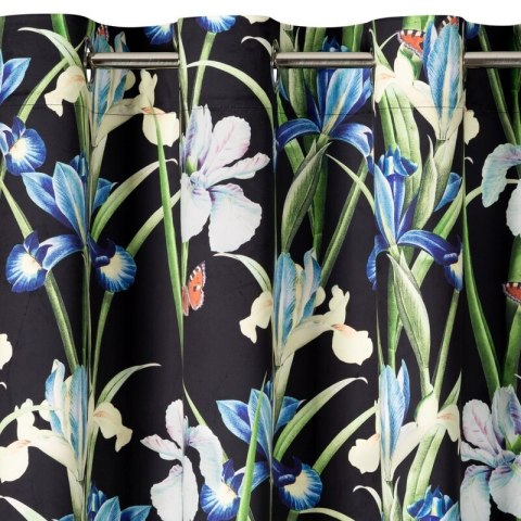 ZASŁONA GOTOWA MAJA 140 X 250 CM CZARNY ZASŁONA GOTOWA MAJA 140 X 250 CM CZARNY