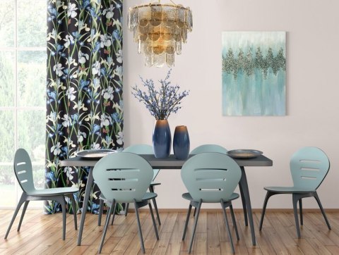 ZASŁONA GOTOWA MAJA 140 X 250 CM CZARNY ZASŁONA GOTOWA MAJA 140 X 250 CM CZARNY