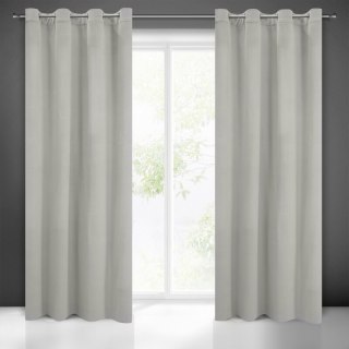 ZASŁONA GOTOWA MILO 140 X 250 CM SZARY