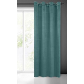 ZASŁONA GOTOWA MILO 140 X 250 CM TURKUSOWY