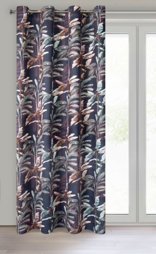 ZASŁONA GOTOWA NIKOL 140 X 250 CM GRAFITOWY