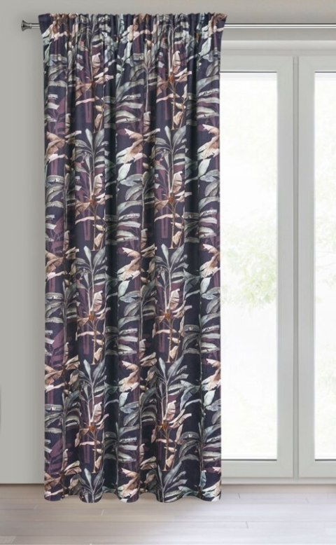 ZASŁONA GOTOWA NIKOL NA TAŚMIE 140 X 270 CM GRAFITOWY ZASŁONA GOTOWA NIKOL NA TAŚMIE 140 X 270 CM GRAFITOWY