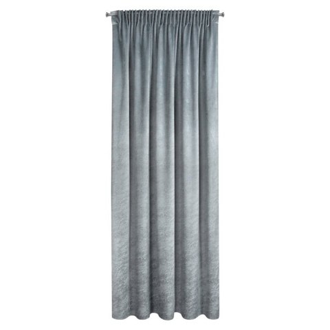 ZASŁONA GOTOWA RIVA NA TAŚMIE 140 X 270 CM STALOWY