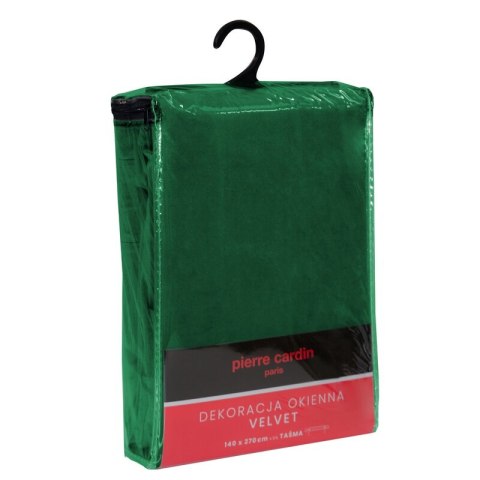 ZASŁONA GOTOWA SIBEL NA TAŚMIE 140 X 270 CM CIEMNOZIELONY ZASŁONA GOTOWA SIBEL NA TAŚMIE 140 X 270 CM CIEMNOZIELONY