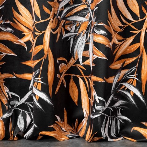 ZASŁONA GOTOWA ZOJA 140 X 250 CM CZARNY ZASŁONA GOTOWA ZOJA 140 X 250 CM CZARNY