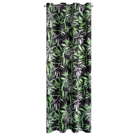 ZASŁONA GOTOWA ZOJA 140 X 250 CM CZARNY ZASŁONA GOTOWA ZOJA 140 X 250 CM CZARNY